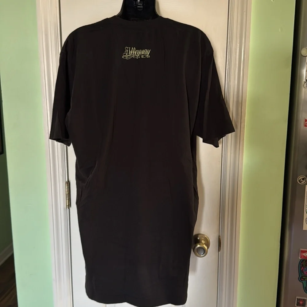 Alleyway Kustoms Black Lightweight Soft Unisex T-Shirt Size XL - Picture 3 of 5